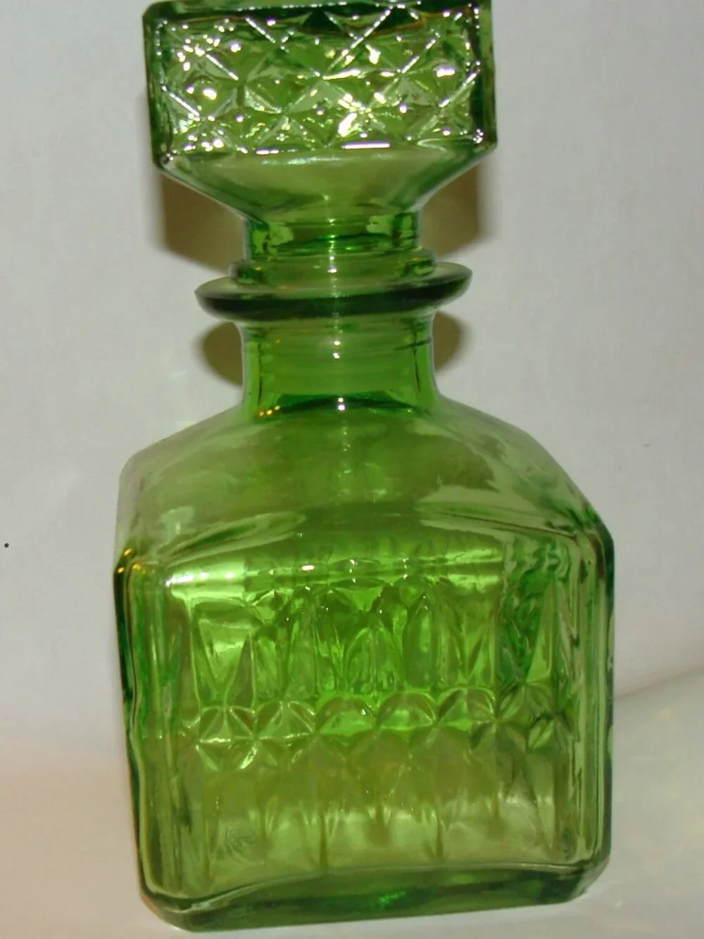 Colorful Medium Sized Glass Bottles: